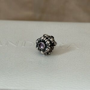 Pandora Amethyst Birthday Bloom